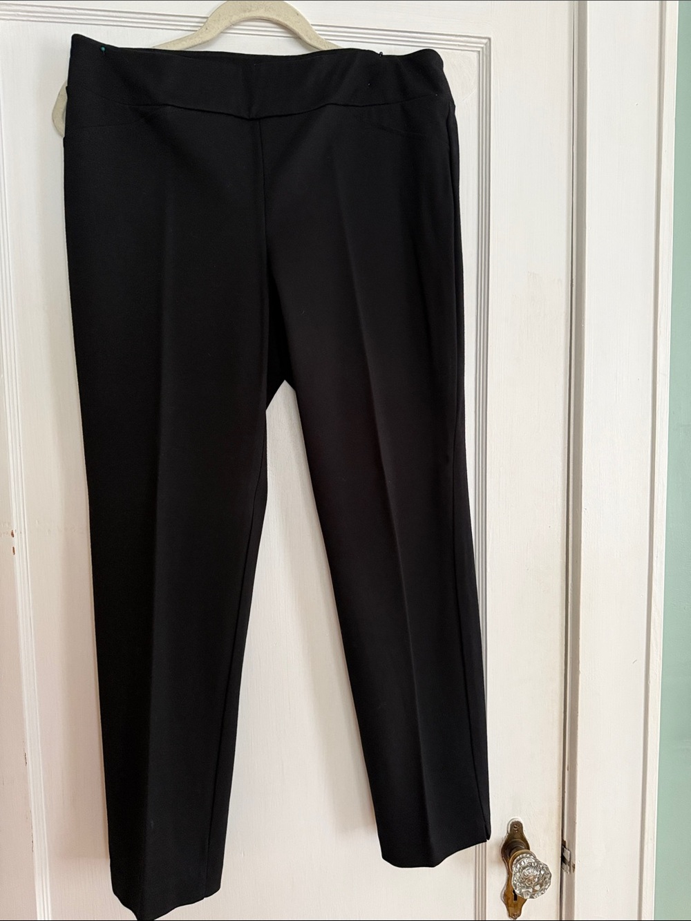 Charter Club Petite Classic Black Pull-On Women's Dress Pants